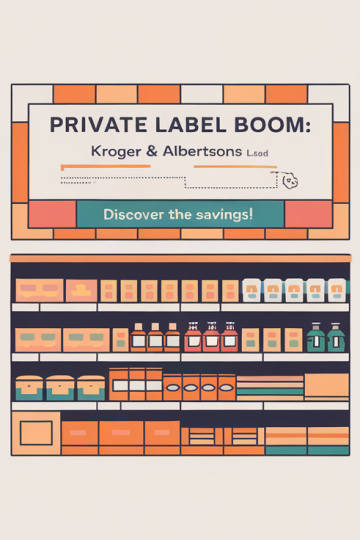 Kroger and Albertsons Expand Private Label Offerings