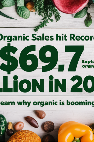 Organic Sales Hit Record $69.7 Billion in 2023