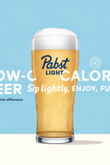 Pabst Light Lager Redefines Low-Calorie Beer