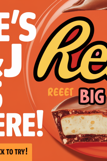 Reese’s Debuts PB&J Big Cups for PB&J Day