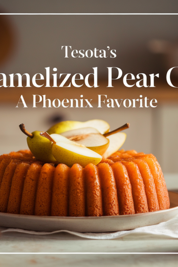 Tesota’s Caramelized Pear Cake: Phoenix’s Must-Try Dessert