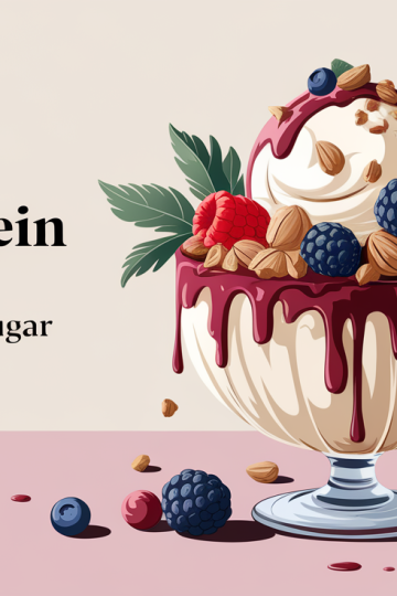 High-Protein Ice Cream with Zero Added Sugar