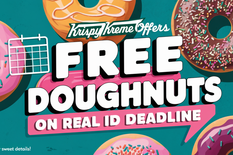 Krispy Kreme Offers Free Doughnuts on REAL ID Deadline