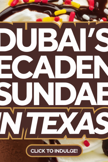 Dubai Chocolate Sundae Hits Texas Ice Cream Scene