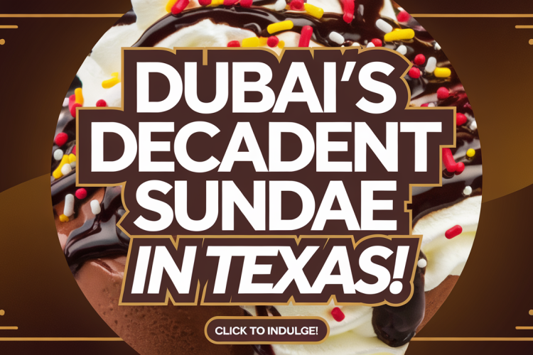 Dubai Chocolate Sundae Hits Texas Ice Cream Scene