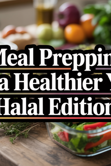 Meal Prepping for a Healthier You Halal Edition