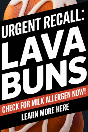 Prime Food Recalls Lava Buns Over Milk Allergen