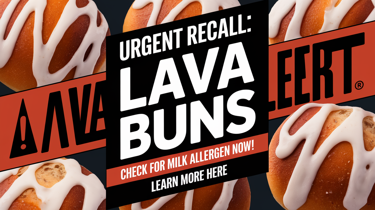 Prime Food Recalls Lava Buns Over Milk Allergen