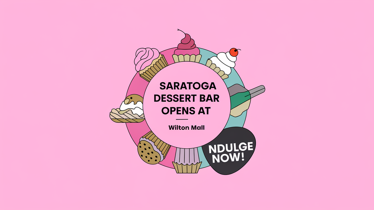Saratoga Dessert Bar Opens at Wilton Mall