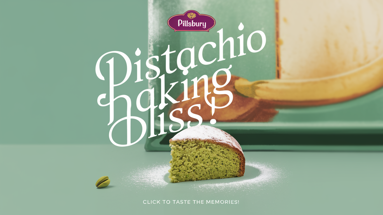 Relive Nostalgia with Pillsbury Pistachio Baking
