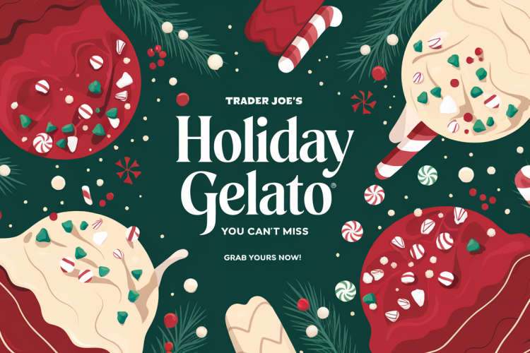 Trader Joe’s Holiday Gelato You Can’t Miss