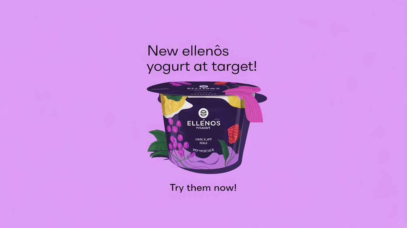 Ellenos Debuts Indulgent Yogurt Flavors at Target
