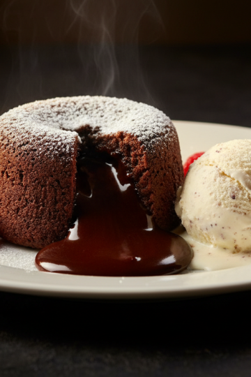 chocolate lava cake hero