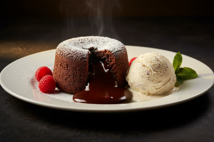 chocolate lava cake hero