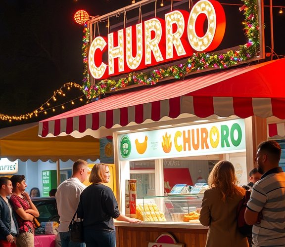 late night churro pop up events
