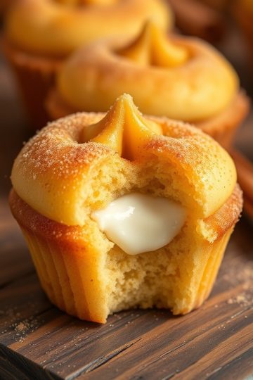 mini churro cupcakes hero