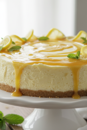 lemon cheesecake recipe featured 1