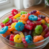 are nerds gummy clusters gluten free colorful candy bowl