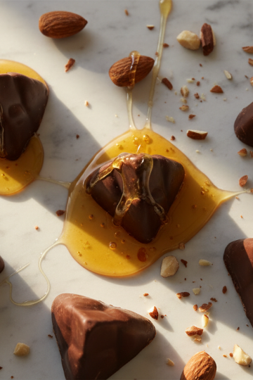 Is Toblerone gluten free - triangular chocolate pieces with almonds and honey